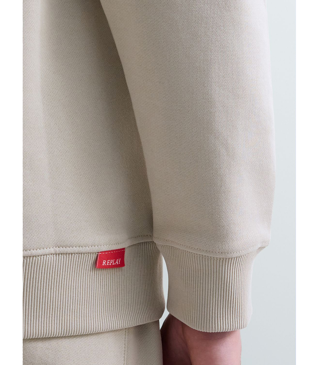 コットンテリーフリース 詳細画像 ライトベージュ 7